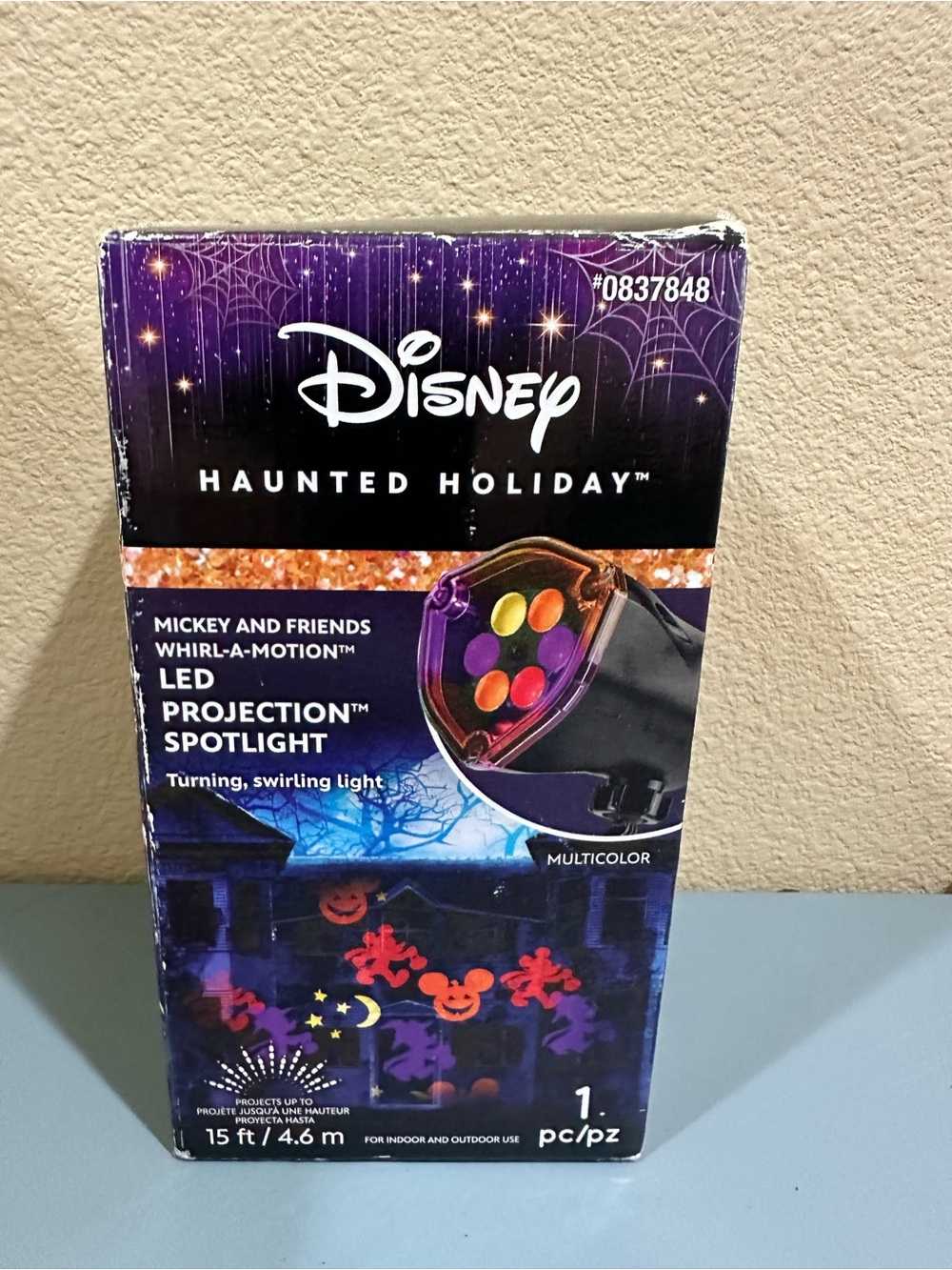Disney Mickey Mouse Halloween LED Projection Spotlight Haunted Holiday
New